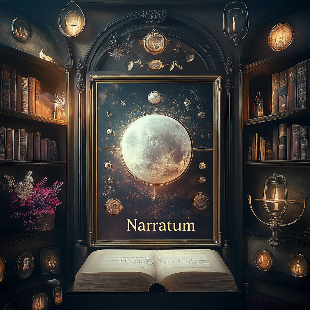 A magical portal door. Click to visit the Narratum website.